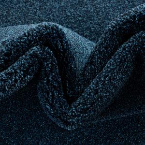 Navy Blue 2' x 8' Everyday Solid Runner Area Rug 100% Polypropylene With Felt Backing Easy Clean Simple Carpet for Minimalist Room Decorating for Sale at Rug Engine