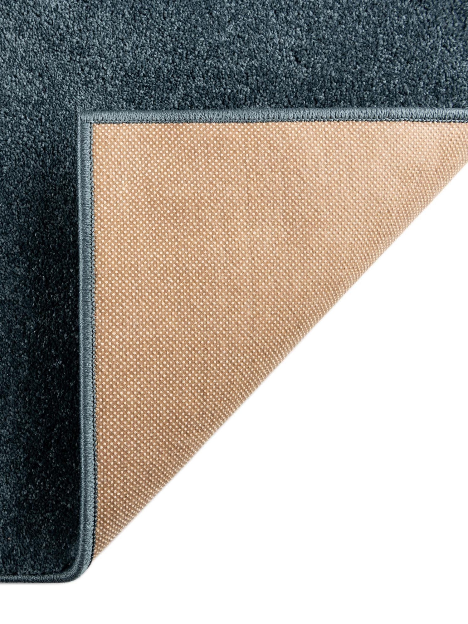 Steel blue 3' 3 x 3' 3 Everyday Solid Square Area Rug 100% Polypropylene With Felt Backing Easy Clean Simple Carpet for Minimalist Room Decorating for Sale at Rug Engine