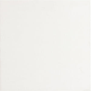Powder White 3' 3 x 3' 3 Everyday Solid Square Area Rug 100% Polypropylene With Felt Backing Easy Clean Simple Carpet for Minimalist Room Decorating for Sale at Rug Engine