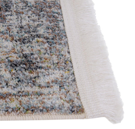 Fume Gray 5' 5 x 5' 5 Baracoa Square Area Rug 100% Polypropylene Distressed Vintage Living Dining Room Office Traditional Carpet for Sale at Rug Engine