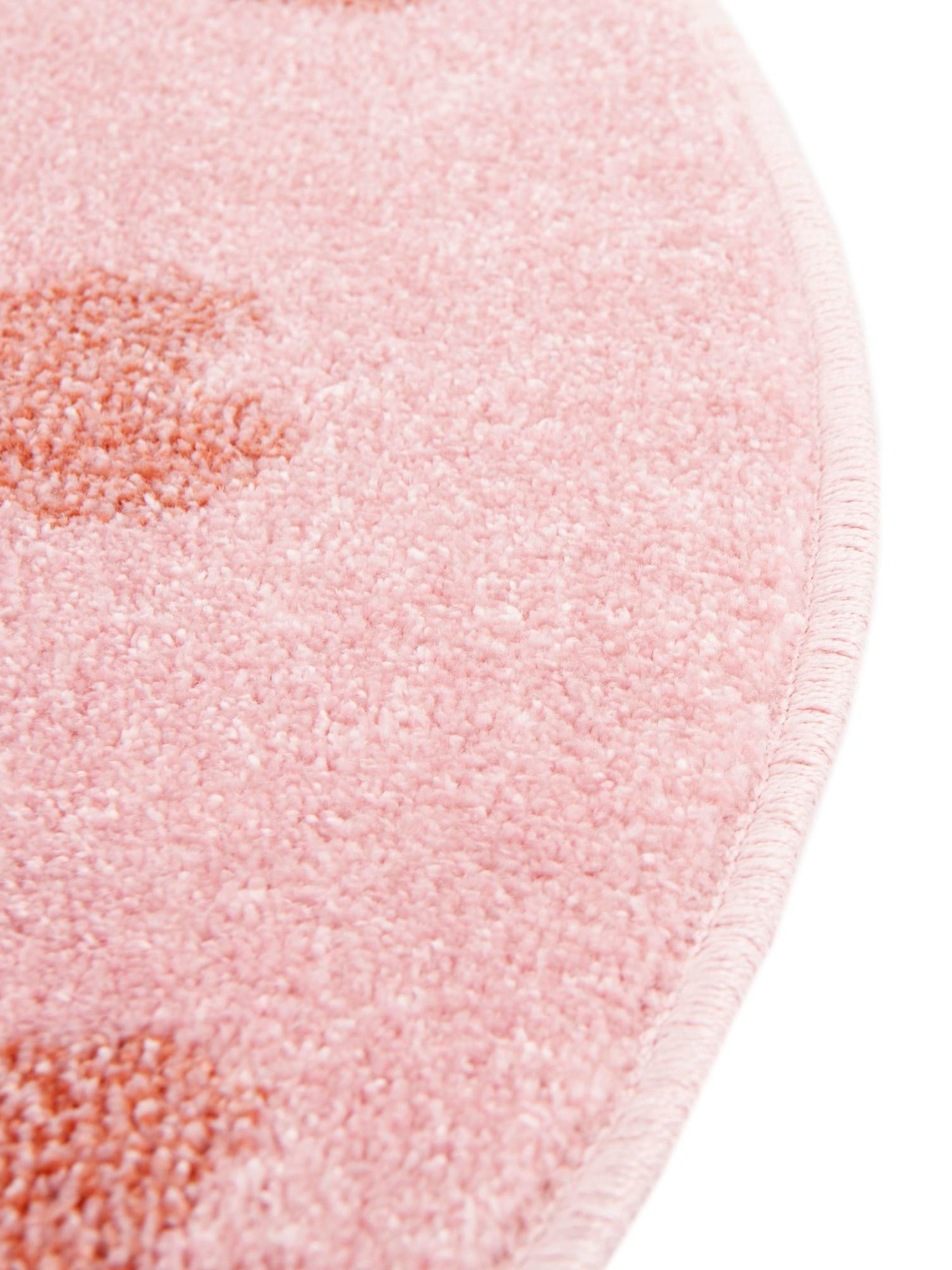 Pink 5' 3 x 5' 3 Whimsy Kids Round Area Rug for Baby Nursery, Toddler Playroom,  Bedrooms Playful Fun Design Easy Clean Carpet for Sale at Rug Engine