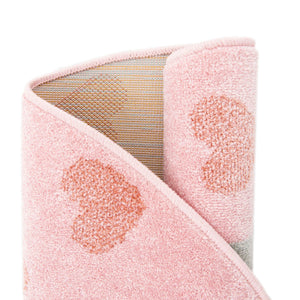 Pink 3' 3 x 3' 3 Whimsy Kids Round Rug