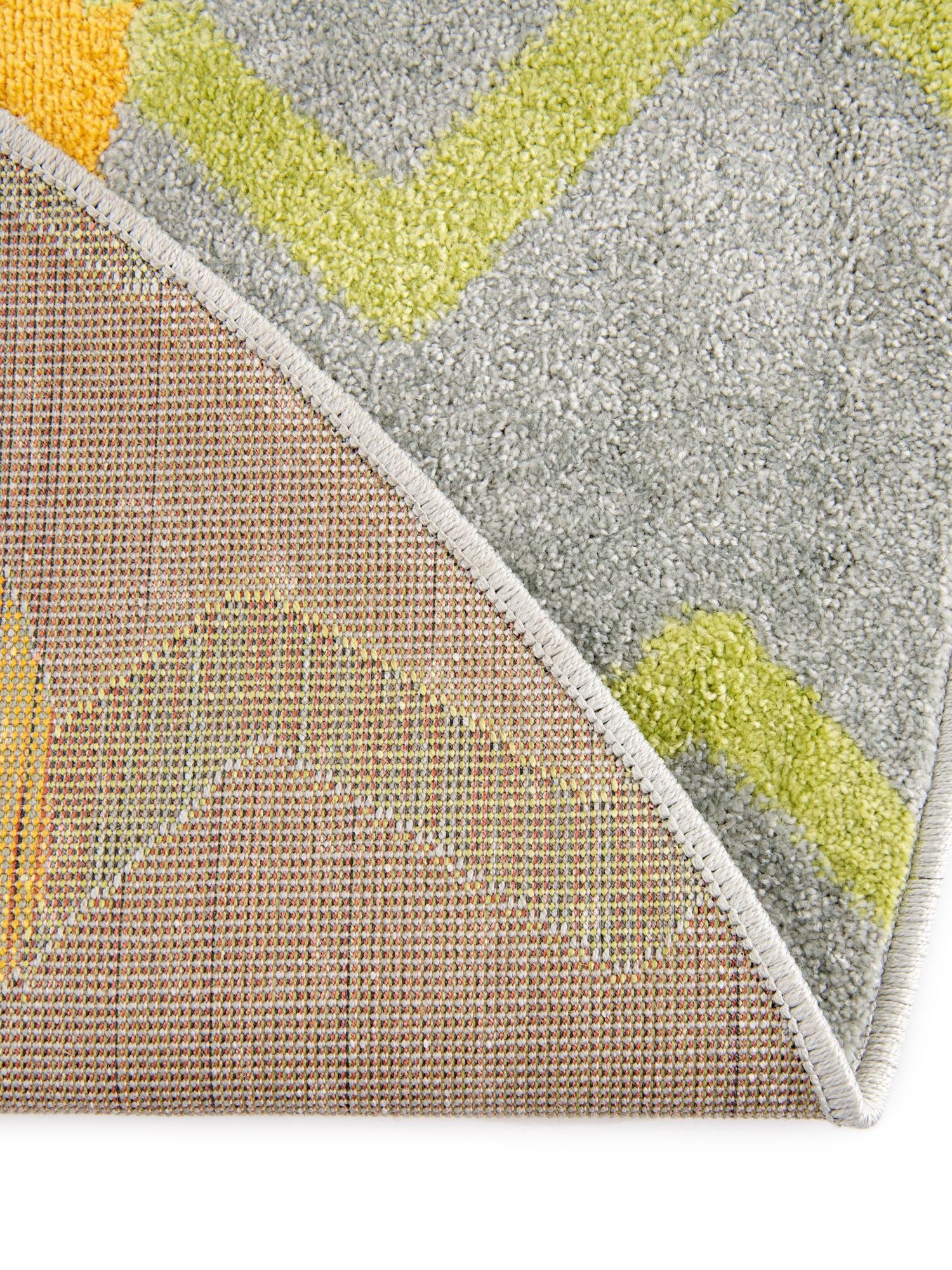 Yellow 7' 10 x 7' 10 Whimsy Kids Round Area Rug for Baby Nursery, Toddler Playroom,  Bedrooms Playful Fun Design Easy Clean Carpet for Sale at Rug Engine