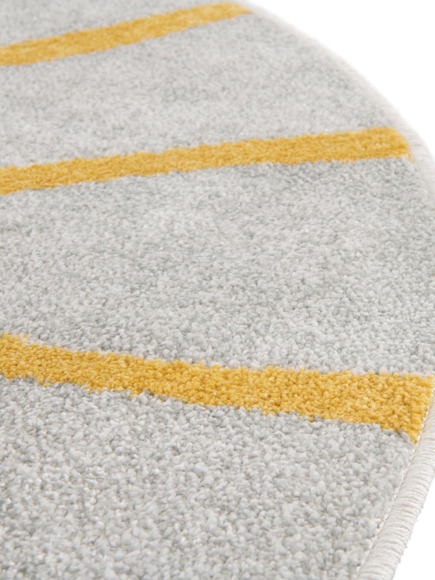 Gray 5' 3 x 5' 3 Whimsy Kids Round Area Rug for Baby Nursery, Toddler Playroom, Bedrooms