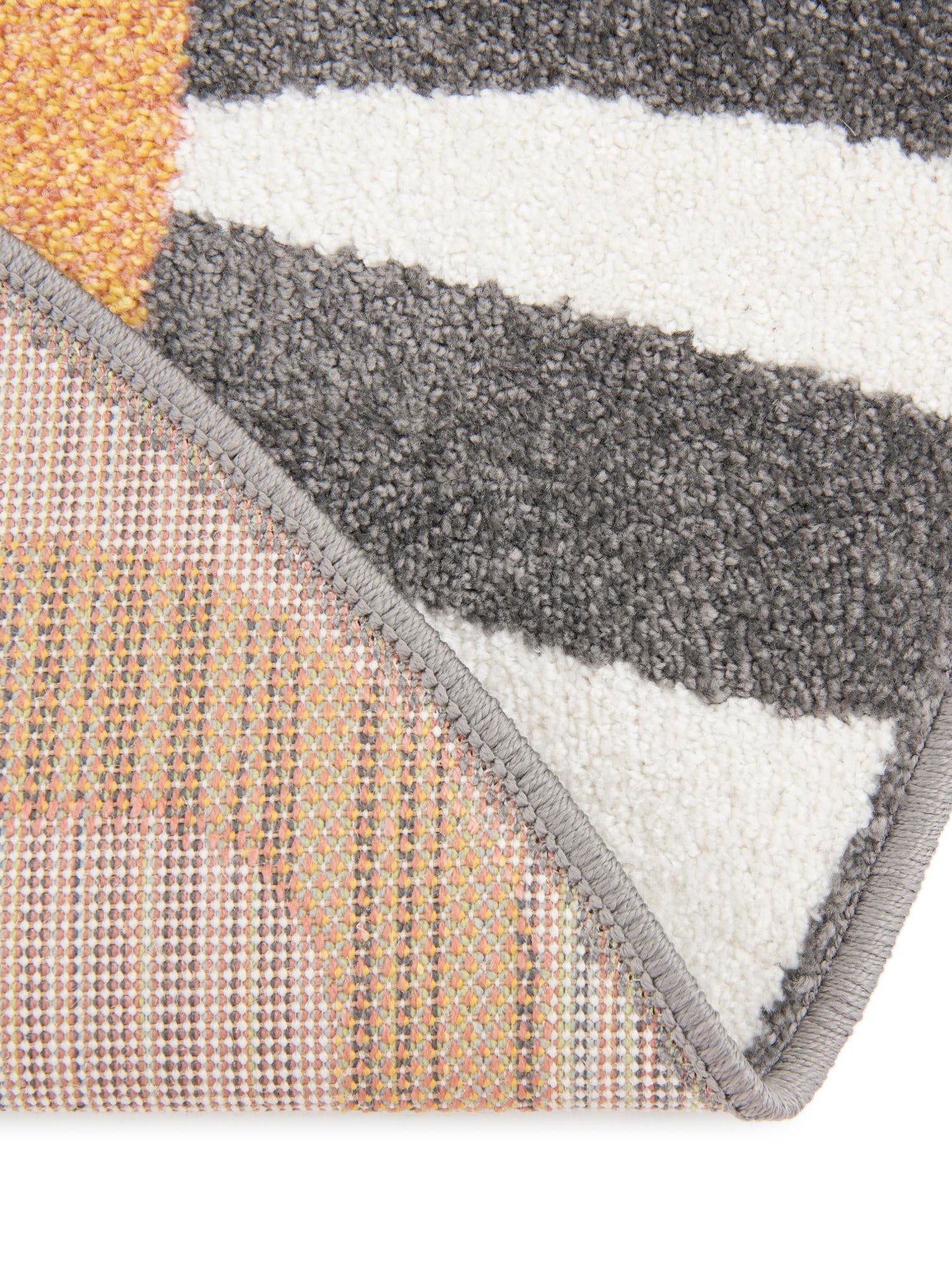 Light Brown 3' 3 x 3' 3 Whimsy Kids Round Area Rug for Baby Nursery, Toddler Playroom, Bedrooms