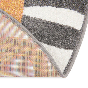 Light Brown 3' 3 x 3' 3 Whimsy Kids Round Rug