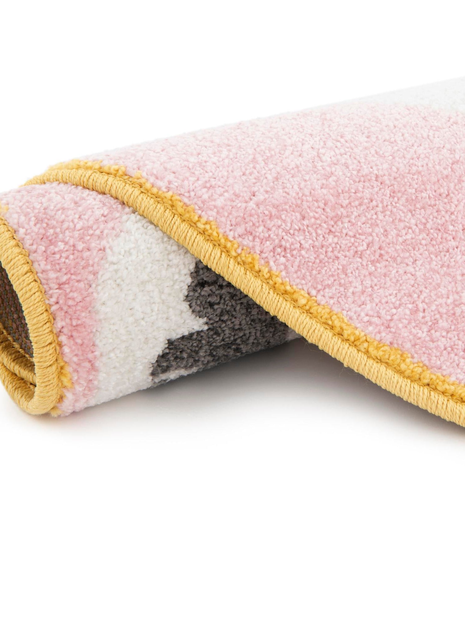 Pink 5' 3 x 5' 3 Whimsy Kids Round Area Rug for Baby Nursery, Toddler Playroom,  Bedrooms Playful Fun Design Easy Clean Carpet for Sale at Rug Engine