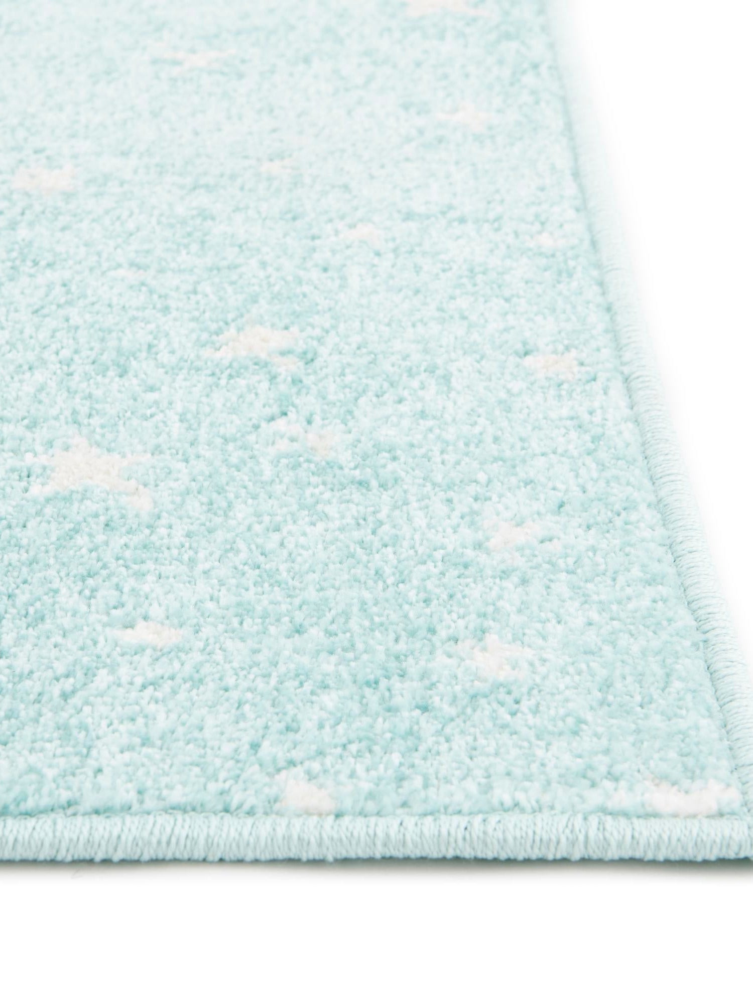 Multicolor 3' 11 x 5' 11 Whimsy Kids Rectangle Area Rug for Baby Nursery, Toddler Playroom, Bedrooms