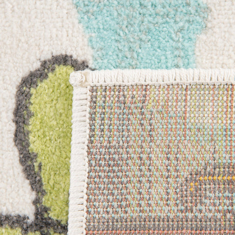 Multicolor 2' 2 x 2' 11 Whimsy Kids Rectangle Area Rug for Baby Nursery, Toddler Playroom,  Bedrooms Playful Fun Design Easy Clean Carpet for Sale at Rug Engine