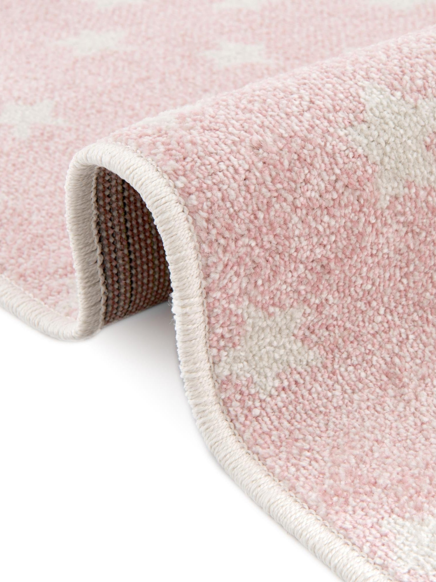 Pink 2' 2 x 3' 11 Whimsy Kids Runner Area Rug for Baby Nursery, Toddler Playroom,  Bedrooms Playful Fun Design Easy Clean Carpet for Sale at Rug Engine