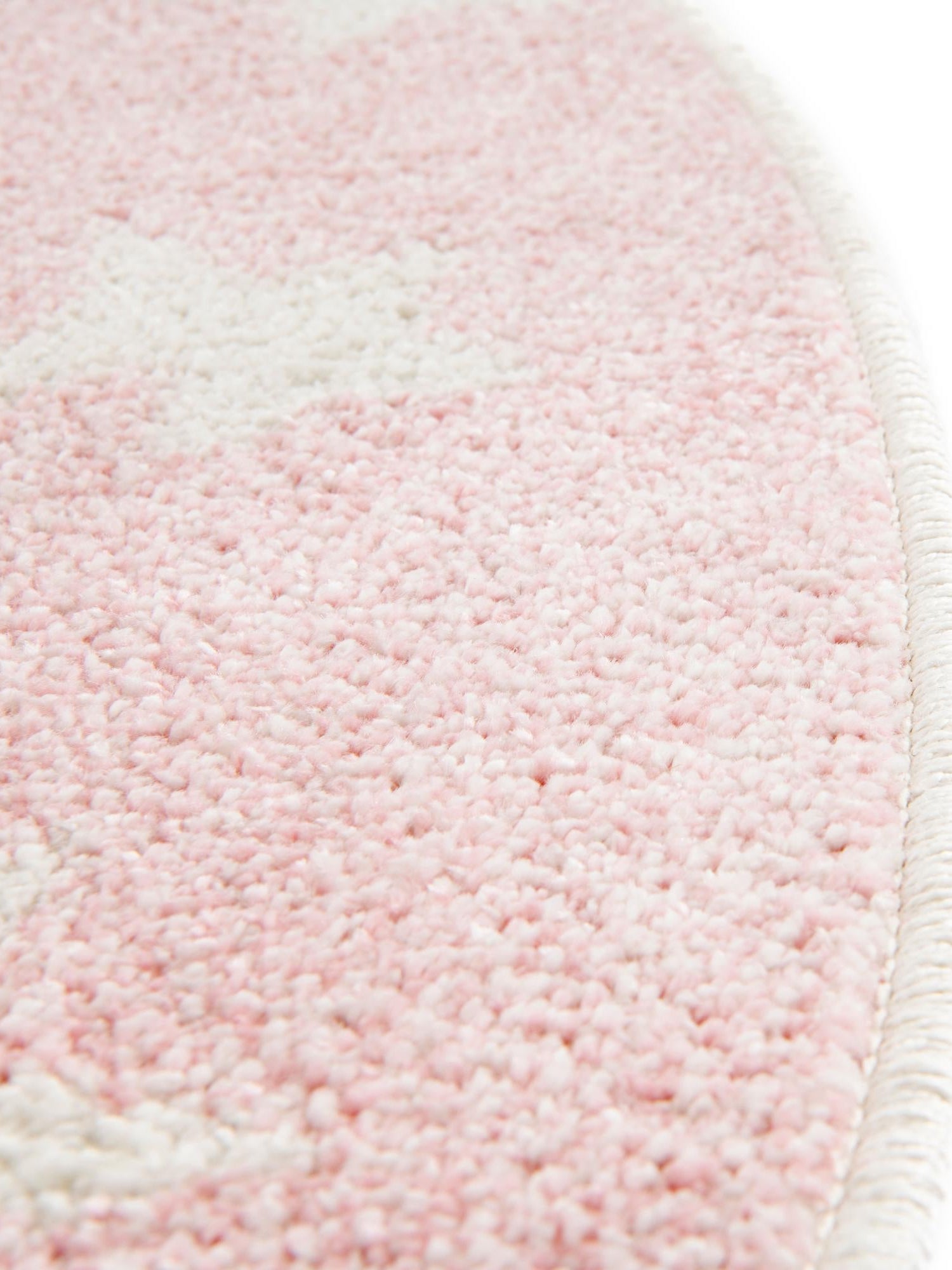 Pink 7' 10 x 7' 10 Whimsy Kids Round Area Rug for Baby Nursery, Toddler Playroom,  Bedrooms Playful Fun Design Easy Clean Carpet for Sale at Rug Engine