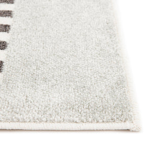 Gray 4' x 6' Whimsy Kids Rectangle Rug