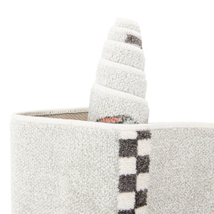 Gray 2' 2 x 4' Whimsy Kids Runner Rug