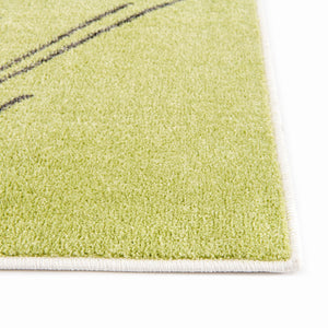 Gray 2' 2 x 3' Whimsy Kids Rectangle Rug