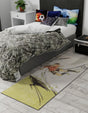 Gray 2' 2 x 4' Whimsy Kids Runner Rug