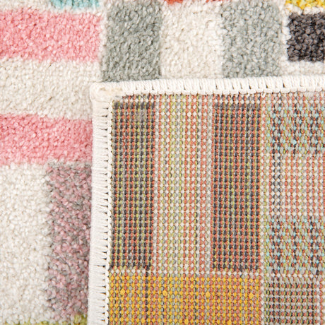 Multicolor 7' 10 x 10' Whimsy Kids Rectangle Area Rug for Baby Nursery, Toddler Playroom,  Bedrooms Playful Fun Design Easy Clean Carpet for Sale at Rug Engine