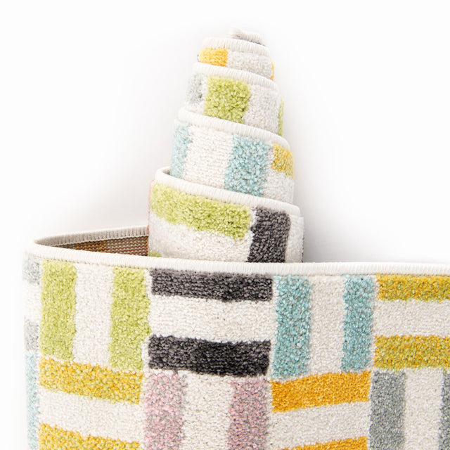 Multicolor 8' x 10' Whimsy Kids Rectangle Rug