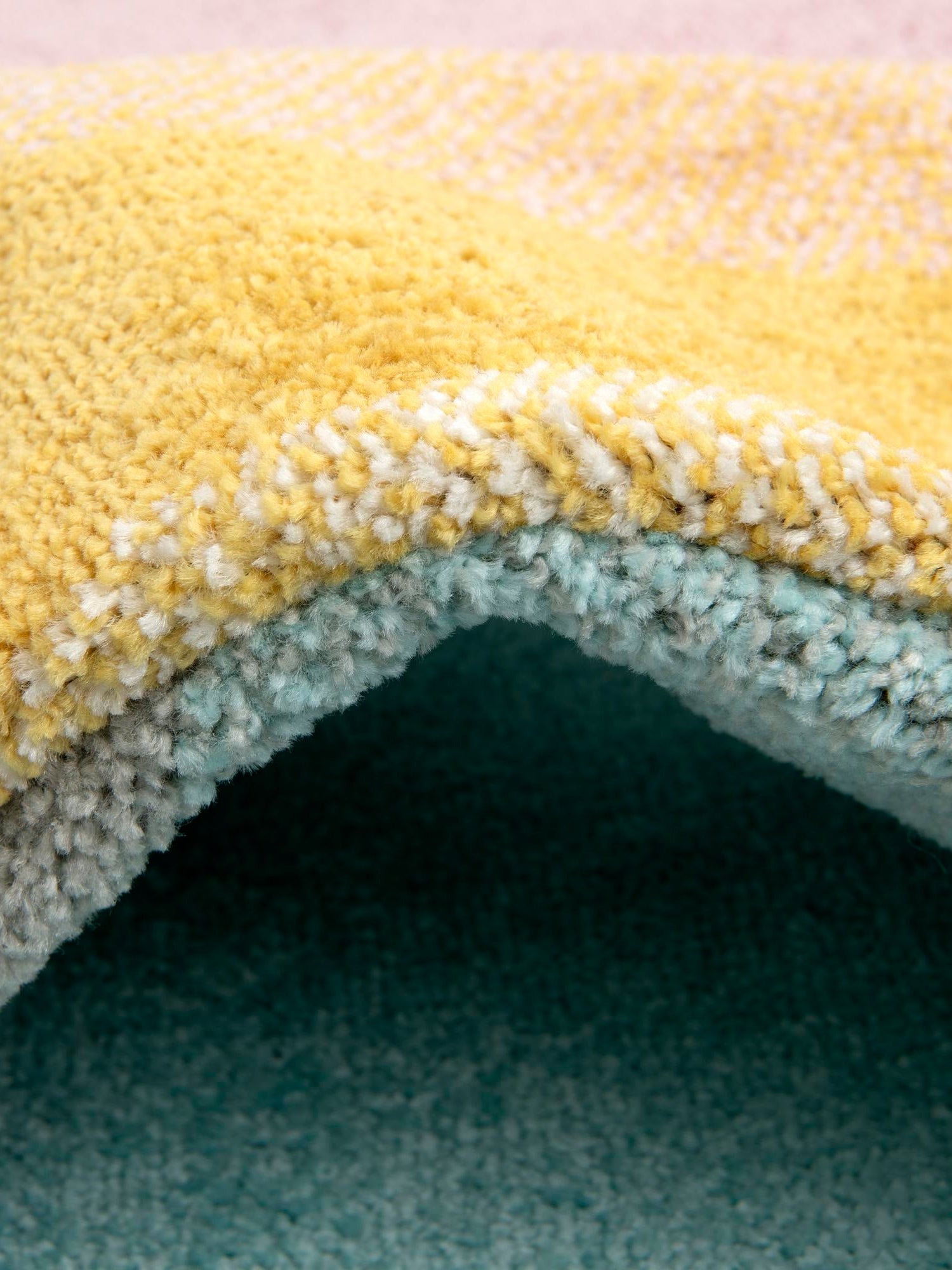 Multicolor 7' 10 x 10' Whimsy Kids Rectangle Area Rug for Baby Nursery, Toddler Playroom, Bedrooms