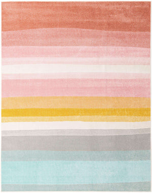 Multicolor 8' x 10' Whimsy Kids Rectangle Rug