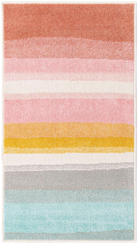 Multicolor 2' 2 x 4' Whimsy Kids Runner Rug