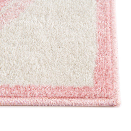 Ivory 2' 2 x 2' 11 Whimsy Kids Rectangle Area Rug for Baby Nursery, Toddler Playroom,  Bedrooms Playful Fun Design Easy Clean Carpet for Sale at Rug Engine
