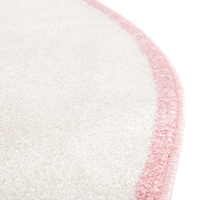 Ivory 3' 3 x 3' 3 Whimsy Kids Round Rug