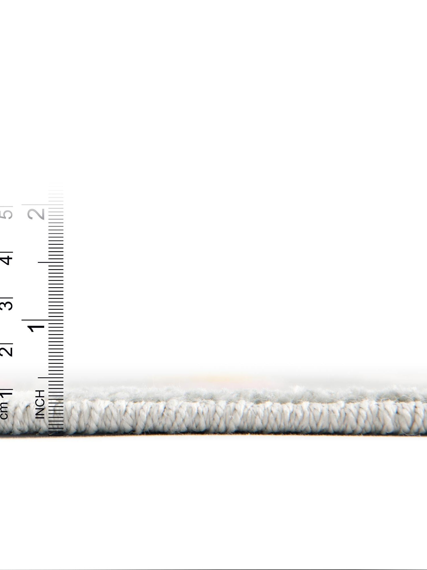 Gray 7' 10 x 10' Whimsy Kids Rectangle Area Rug for Baby Nursery, Toddler Playroom, Bedrooms