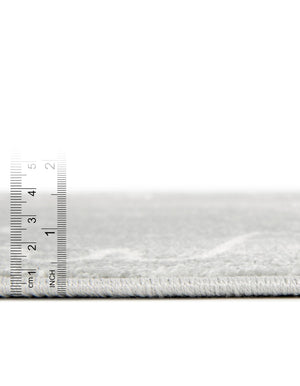 Gray 2' 2 x 3' Whimsy Kids Rectangle Rug