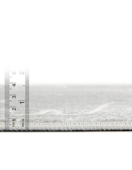 Gray 5' 3 x 8' Whimsy Kids Rectangle Area Rug for Baby Nursery, Toddler Playroom,  Bedrooms Playful Fun Design Easy Clean Carpet for Sale at Rug Engine