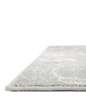 Gray 2' 2 x 3' Whimsy Kids Rectangle Rug