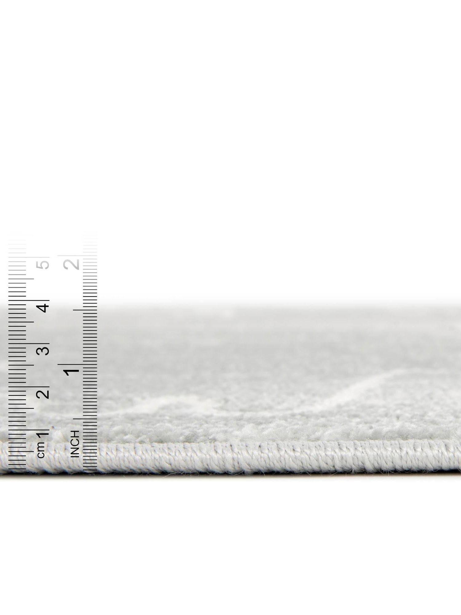 Gray 2' 2 x 6' Whimsy Kids Runner Area Rug for Baby Nursery, Toddler Playroom, Bedrooms