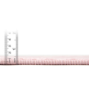 Pink 4' x 6' Whimsy Kids Rectangle Rug