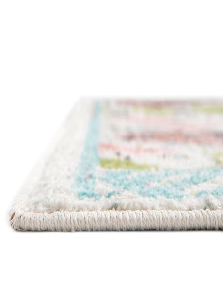 Ivory 2' 2 x 3' 11 Whimsy Kids Runner Area Rug for Baby Nursery, Toddler Playroom,  Bedrooms Playful Fun Design Easy Clean Carpet for Sale at Rug Engine