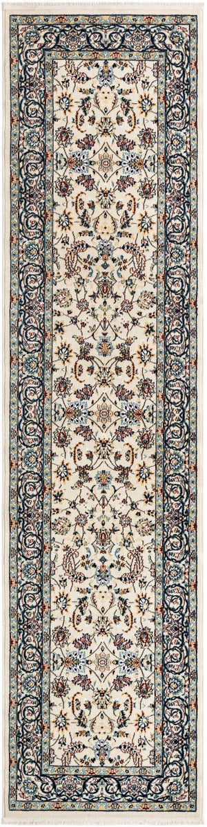 Ivory 2' 7 x 10' Narenj Runner Area Rug 85% Polypropylene & 15% Polyester Traditional Classic Carpet for Living, Dining, Bedrooms, Office for Sale at Rug Engine