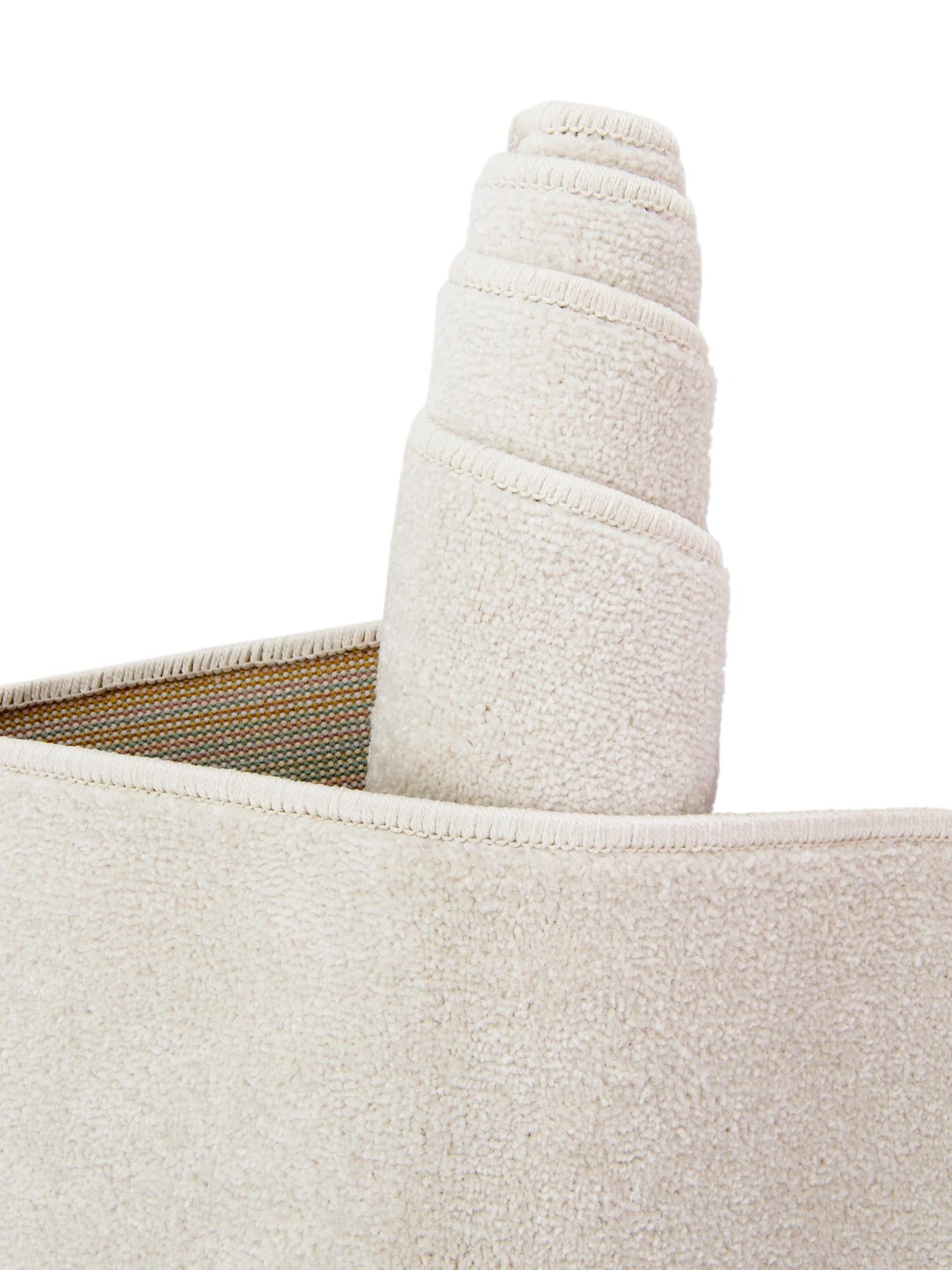 Ivory 3' 3 x 5' 3 Whimsy Kids Rectangle Area Rug for Baby Nursery, Toddler Playroom, Bedrooms