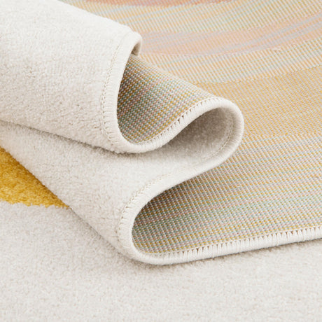 Ivory 8' x 10' Whimsy Kids Rectangle Rug
