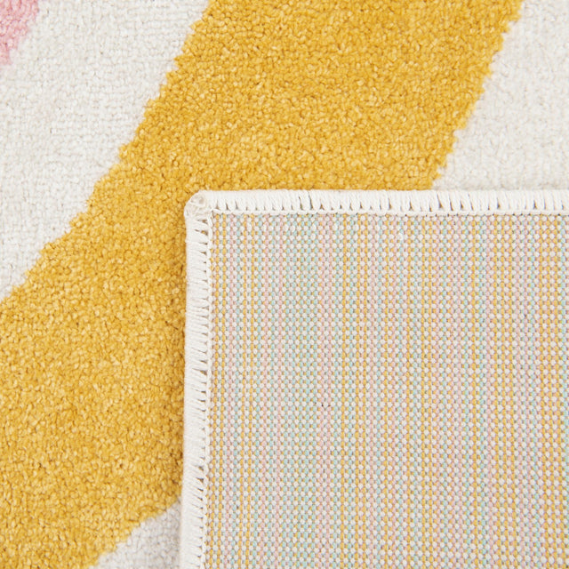 Ivory 2' 2 x 6' Whimsy Kids Runner Rug