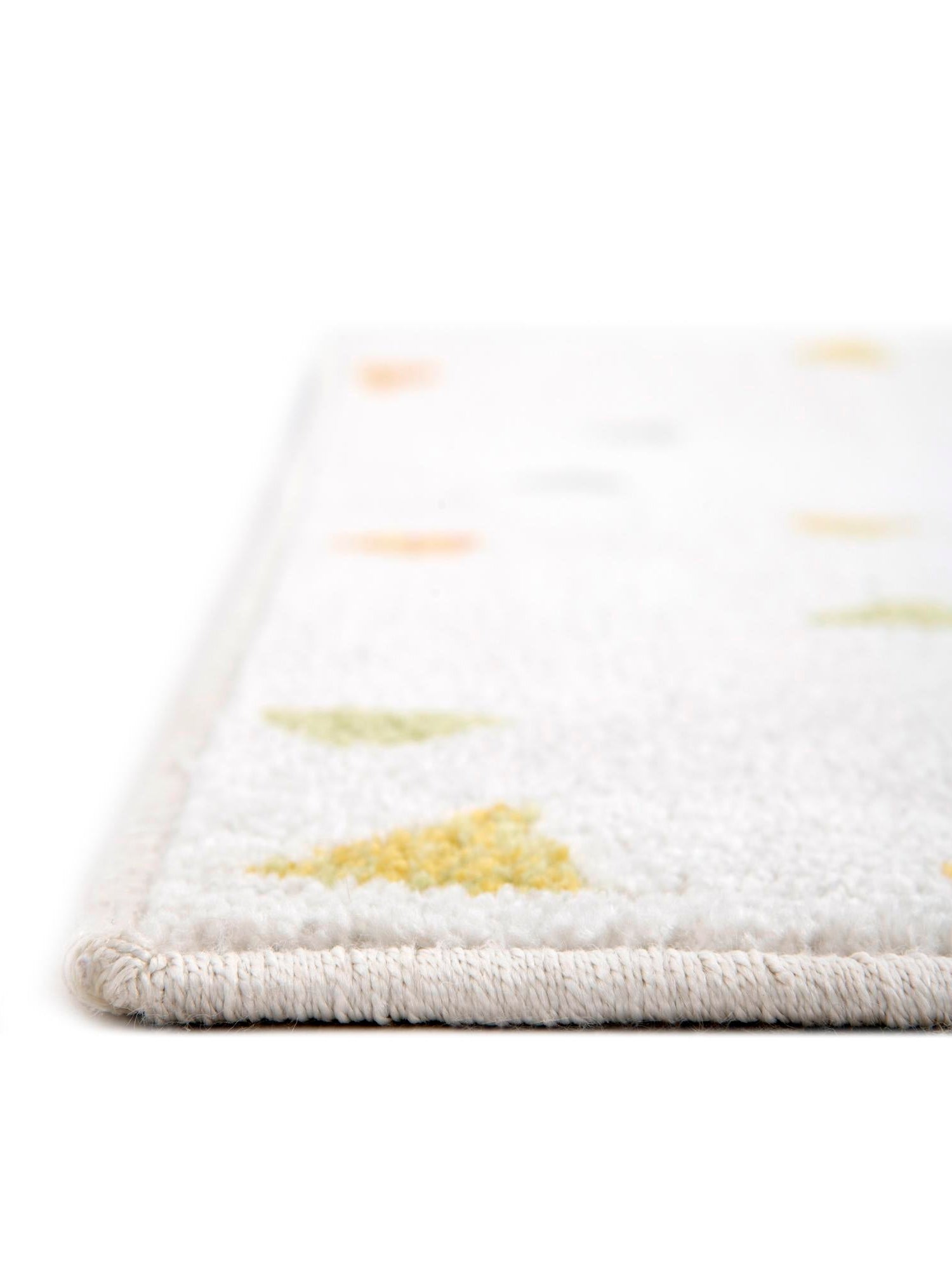 Ivory 3' 11 x 5' 11 Whimsy Kids Rectangle Area Rug for Baby Nursery, Toddler Playroom,  Bedrooms Playful Fun Design Easy Clean Carpet for Sale at Rug Engine