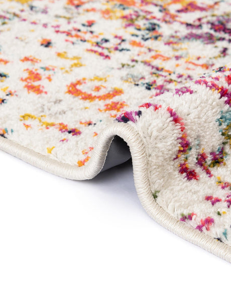 Multicolor 2' 2 x 3' 7 Richmond Hearth Half-Round Semicircle Area Rug Vintage Distressed Look Traditional Design Carpet for Unique Home Interior Design for Sale at Rug Engine