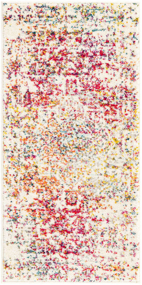 Light Multicolor 2' x 4' 1 Richmond Runner Area Rug Vintage Distressed Look Traditional Design Carpet for Unique Home Interior Design for Sale at Rug Engine