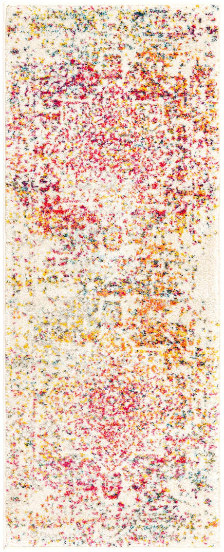 Light Multicolor 2' x 5' 1 Richmond Runner Area Rug Vintage Distressed Look Traditional Design Carpet for Unique Home Interior Design for Sale at Rug Engine
