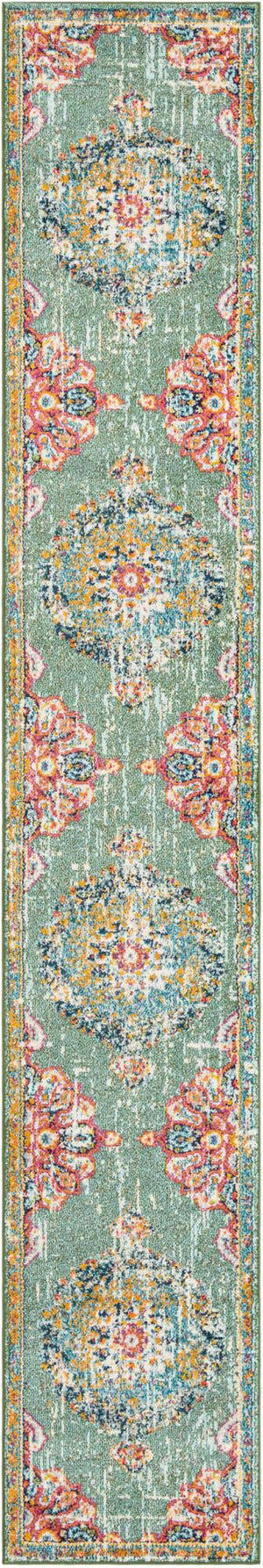 Green 2' 7 x 16' 5 Penrose Runner Area Rug