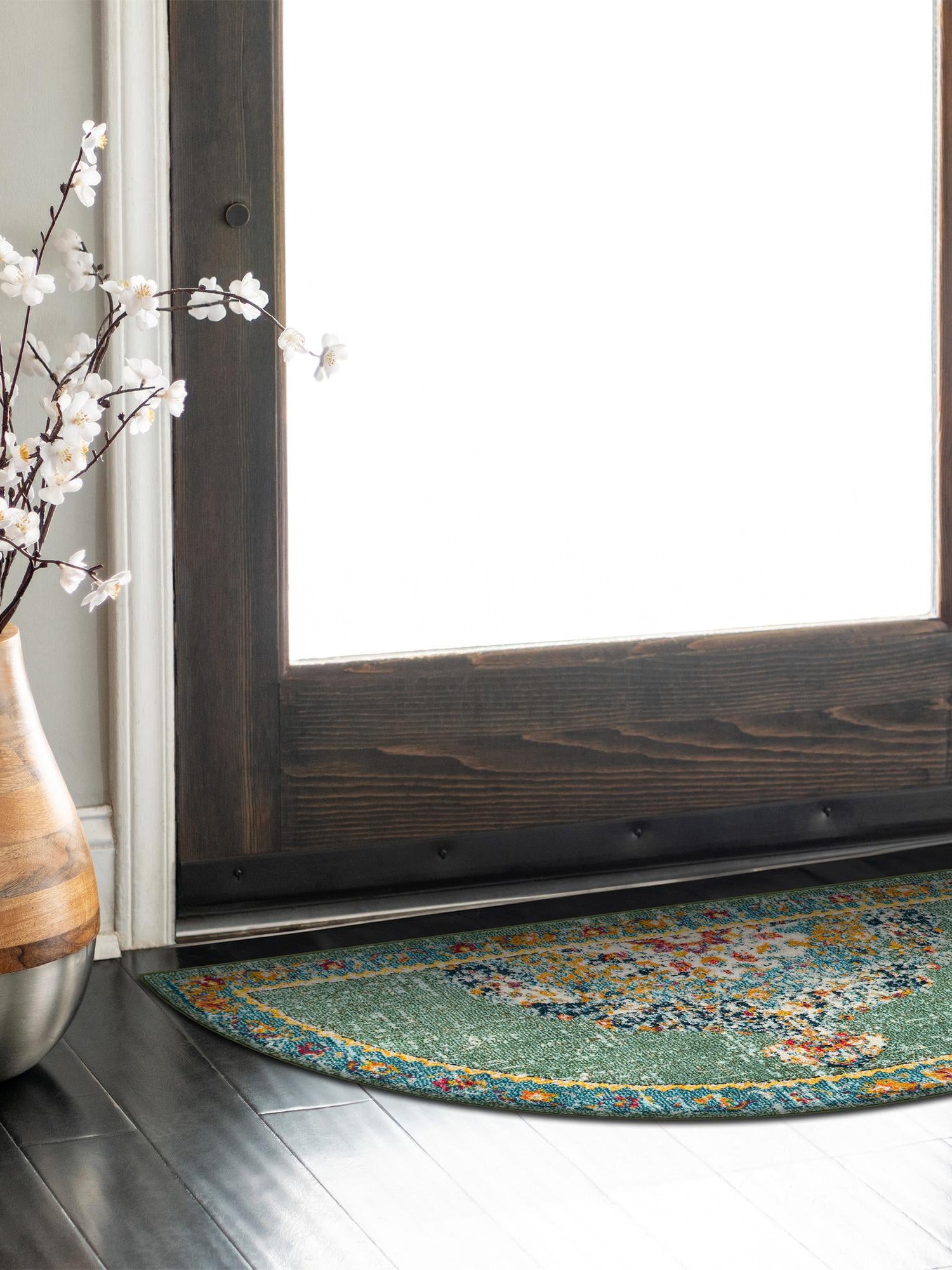 Green 3' 1 x 6' 1 Penrose Hearth Area Rug