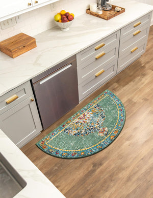 Green 2' 2 x 3' 7 Penrose Hearth Area Rug