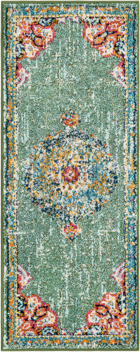 Green 2' x 5' 1 Penrose Runner Area Rug