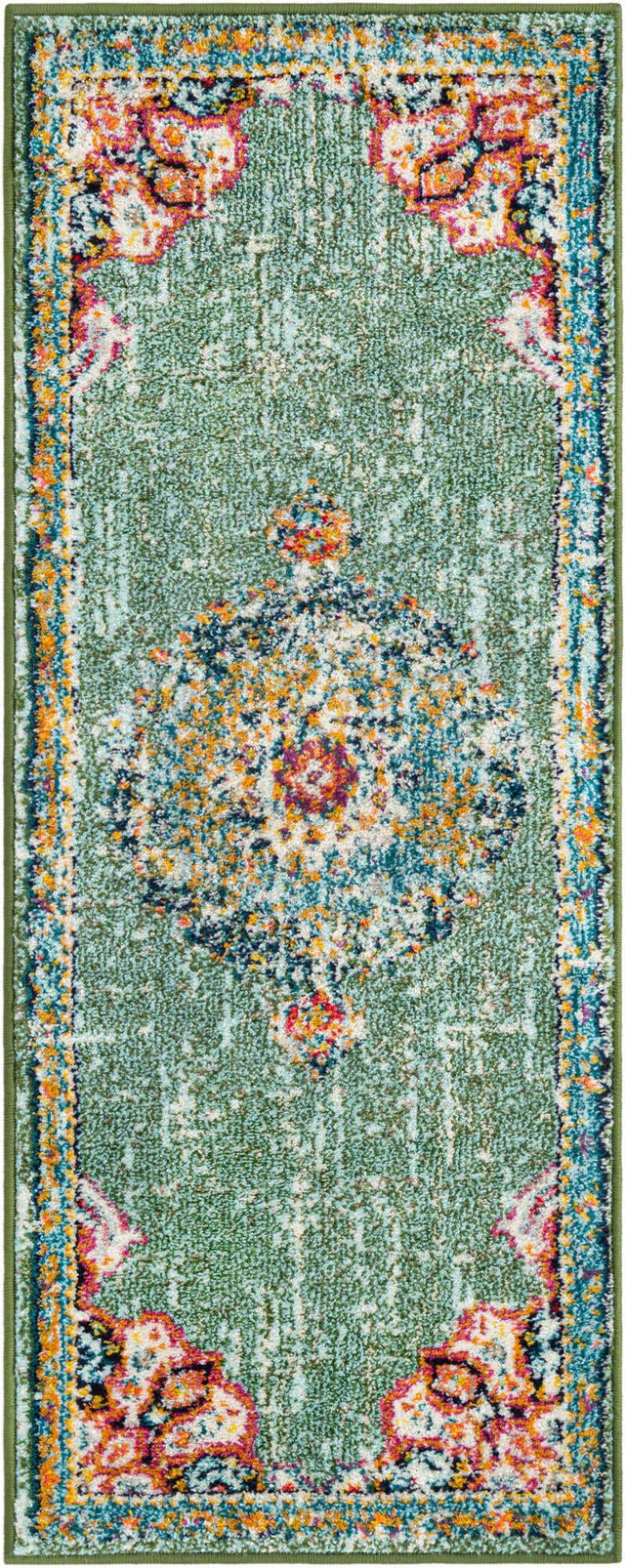 Green 2' x 5' 1 Penrose Runner Area Rug