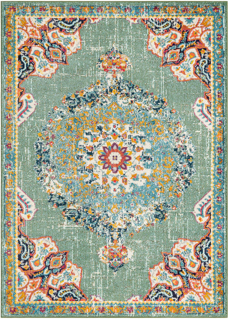 Green 7' 10 x 11' Penrose Rectangle Area Rug