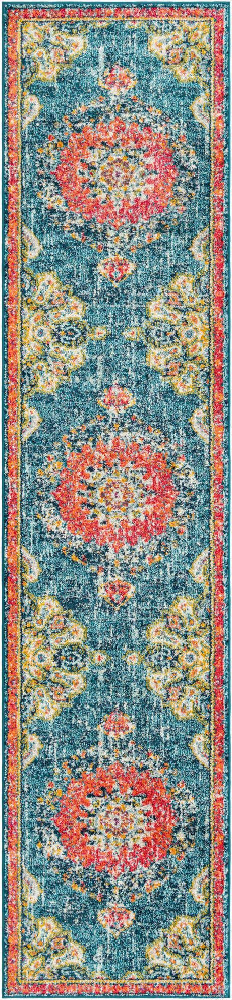 Blue 2' 7 x 12' Penrose Runner Area Rug