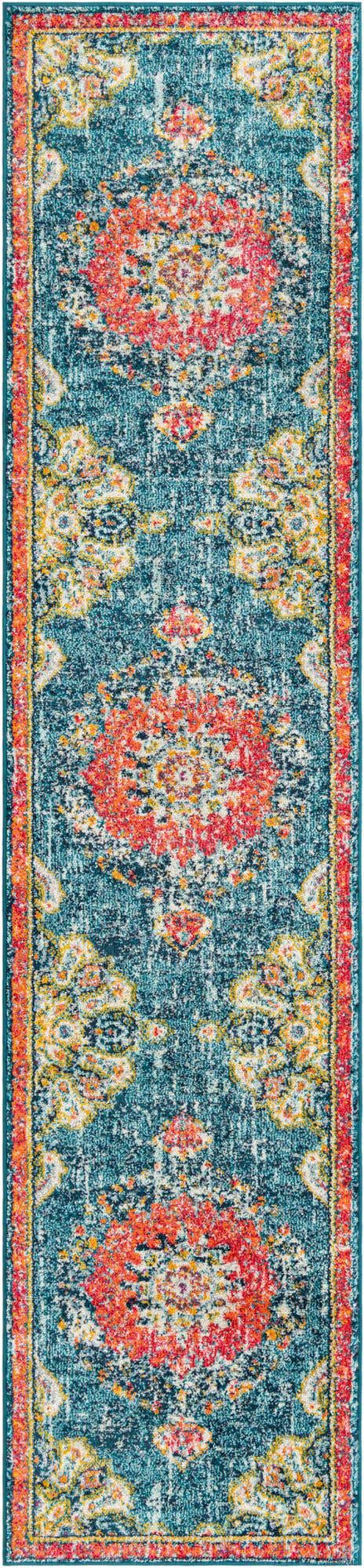 Blue 2' 7 x 12' Penrose Runner Area Rug