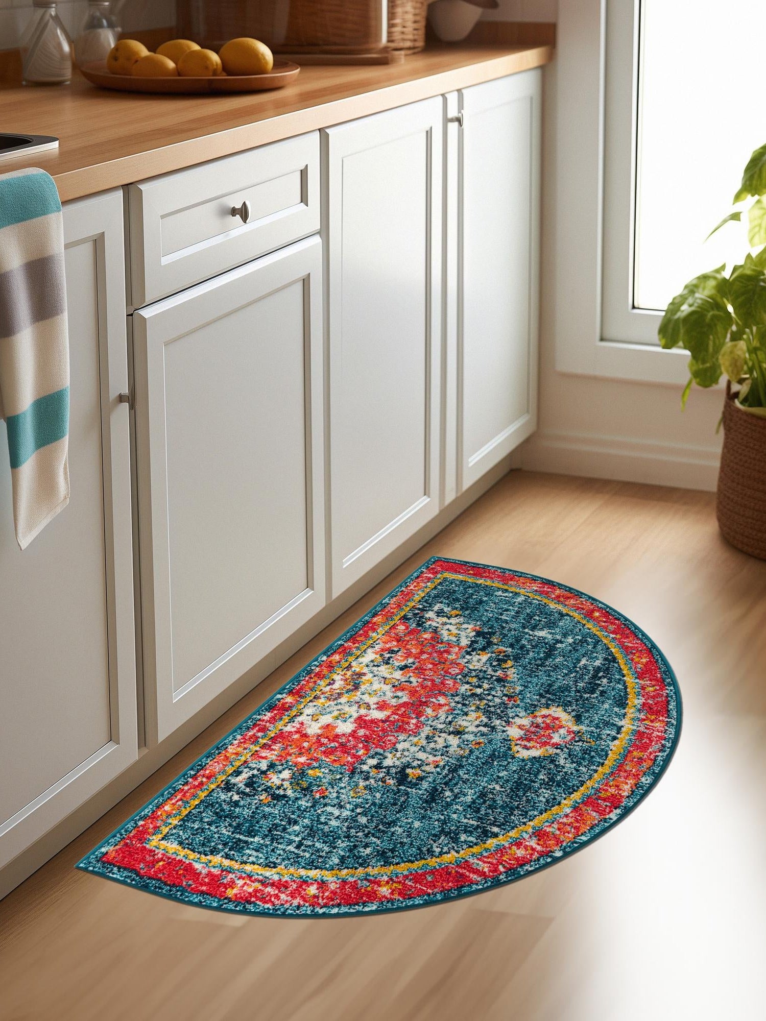 Blue 2' 2 x 3' 7 Penrose Hearth Area Rug